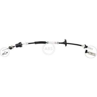 A.B.S. Kupplungsseil K22350 A.B.S. Kupplungsseil K22350