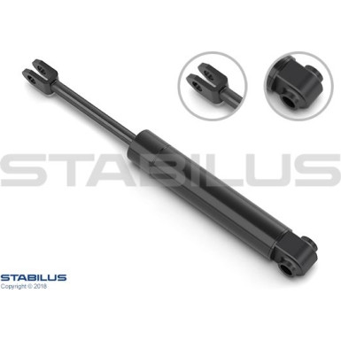 Gasfeder, Hinten L 274 1780N 8066BB