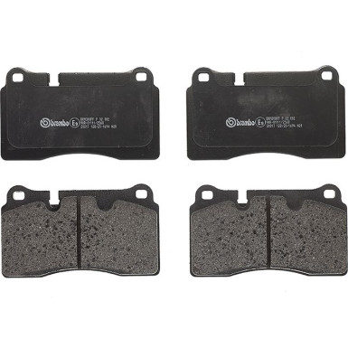 BREMBO Bremsklötze VA P 02 002 BREMBO Bremsklötze VA P 02 002