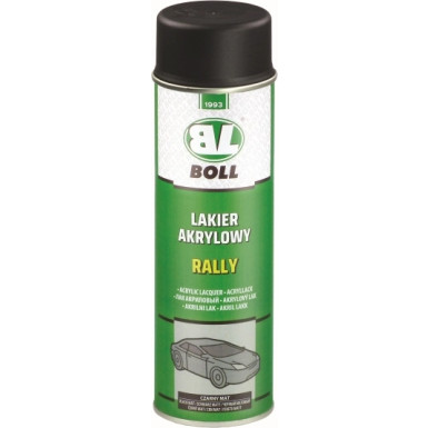 Boll Acryllack schwarz matt Rally Spray 500ml 001011
