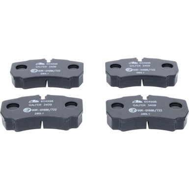 Bremsbelagsatz Iveco T. Daily Iii-V 99-14 13.0460-4996.2 Bremsbelagsatz Iveco T. Daily Iii-V 99-14 13.0460-4996.2