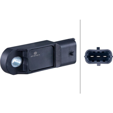 HELLA Sensor, Ladedruck 6PP 009 400-741