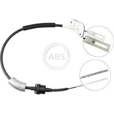 A.B.S. Kupplungsseil K26870 A.B.S. Kupplungsseil K26870