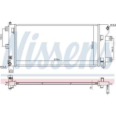 Wasserkühler PKW 68765 Wasserkühler PKW 68765