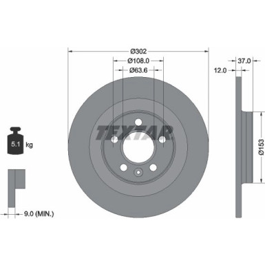 Bremsscheibe PRO 92304703