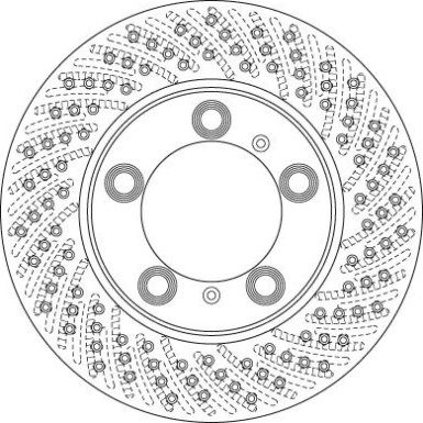 13 481 026 Bremsscheibe VA re DF6483S 13 481 026 Bremsscheibe VA re DF6483S