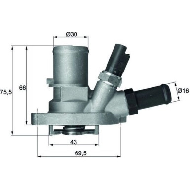 Integralthermostat TI 149 88