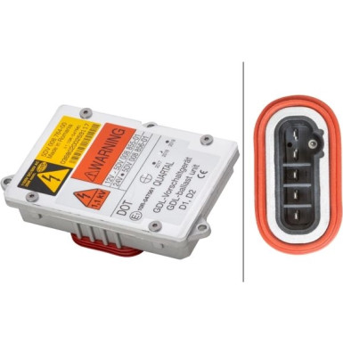 XENON-VORSCHALTGERÄT HELLA MIT ADAPTER 5DV 008 855-017