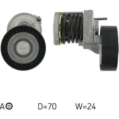 Spannrolle Multi-V AUDI,SEAT,SKODA,VW VKM 31058