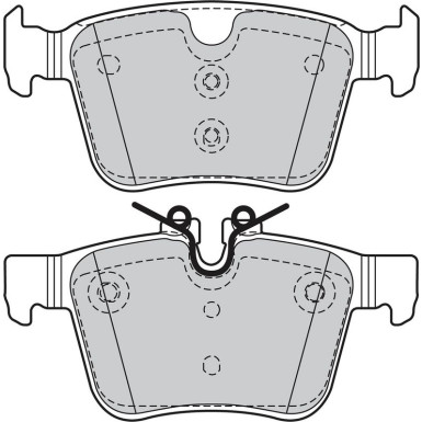 VALEO Bremsbeläge 601473 VALEO Bremsbeläge 601473