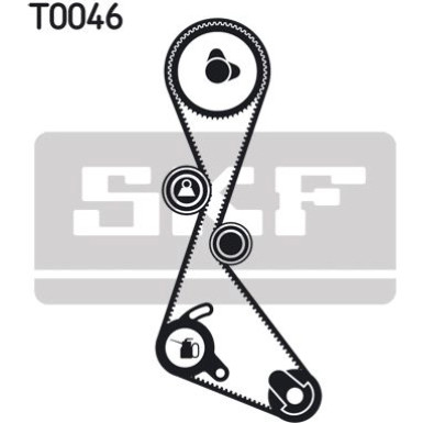 SKF Zahnriemensatz VKMA 06101 SKF Zahnriemensatz VKMA 06101