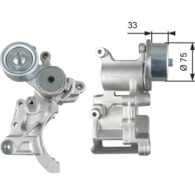 Riemenspanner, Keilrippenriemen T39271 Riemenspanner, Keilrippenriemen T39271