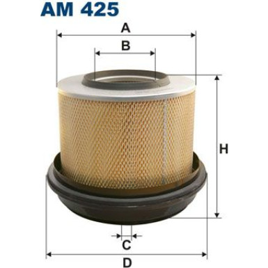 FILTRON Luftfilter AM 425