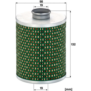 MANN-FILTER Ölfilter H1032 MANN-FILTER Ölfilter H1032