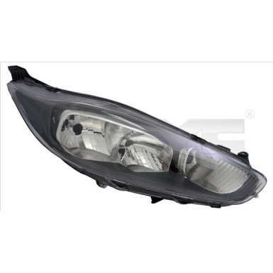 Scheinwerfer L H7/H15 +LWR +MOT SCHWARZ/CHROM FORD FIESTA 1,13-12,16 2736,506,3