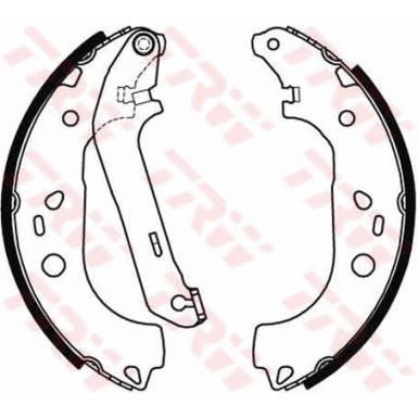 51 461 060 Bremsbacken GS8471 51 461 060 Bremsbacken GS8471