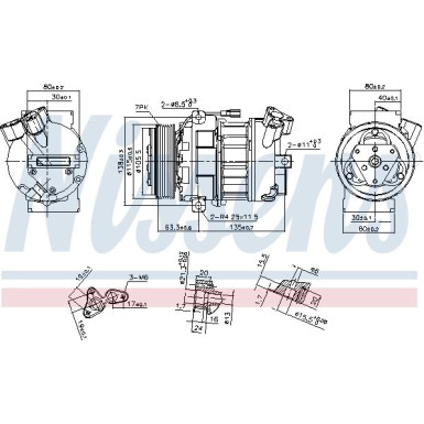 Kompressor PKW Opel Vivaro 01 FIRST FIT 890656