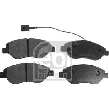 FEBI BILSTEIN Bremsbeläge 116012 FEBI BILSTEIN Bremsbeläge 116012