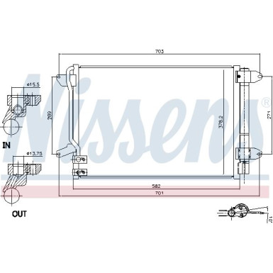 Kondensator PKW 940238 Kondensator PKW 940238