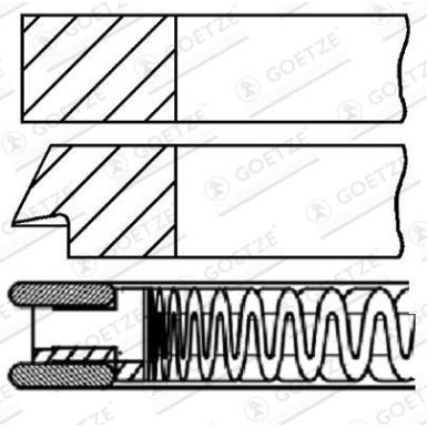 Tonringe Ford Focus 1.0 14- Std 08-424300-00