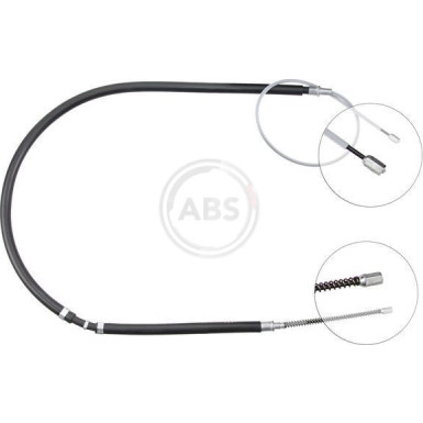 A.B.S. Handbremsseil Seilzug Festellbremse K18266