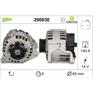VALEO Generator 200030 VALEO Generator 200030
