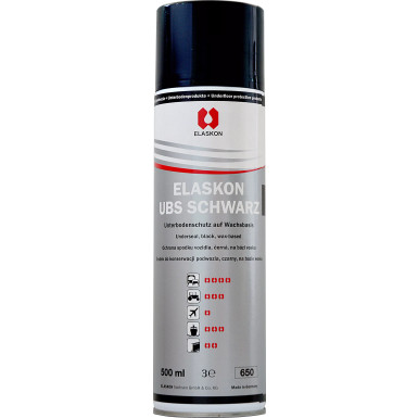 ELASKON UBS Unterbodenschutz schwarz 500ml 50123099