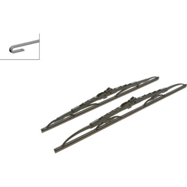 502 BOSCH Wischerblatt 3397118563 502 BOSCH Wischerblatt 3397118563