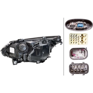 BI-XEN-SW R D1S/H7 +MOT +KRVL HELLA PQ BMW 5ER E60/61 1,05-2,07 -LAMPE -ZG 1EL 163 074-011