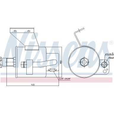 Trockner PKW MERCEDES A-Klasse 97 95182
