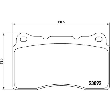 BREMBO Bremsklötze VA MITSUBISHI Lancer RENAULT Megane 08 PRIME LINE P 54 040 BREMBO Bremsklötze VA MITSUBISHI Lancer RENAULT Megane 08 PRIME LINE P 54 040