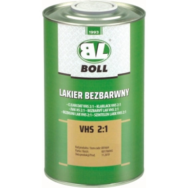 Boll Klarlack VS 2:1 Dose 1L 001664 Boll Klarlack VS 2:1 Dose 1L 001664