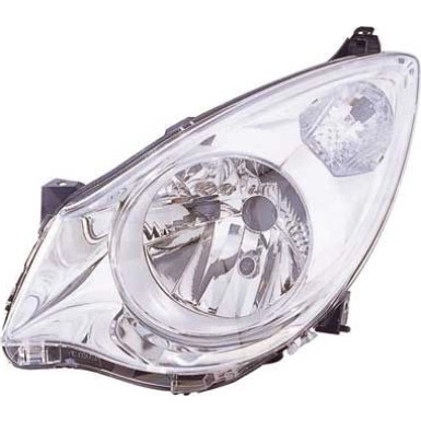 Scheinwerfer R H4 +LWR +MOT OPEL AGILA 4,08-10,14 4614,513,1