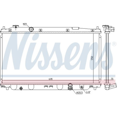 Wasserkühler PKW HONDA JAZZ 1.2-1.4 09 68150