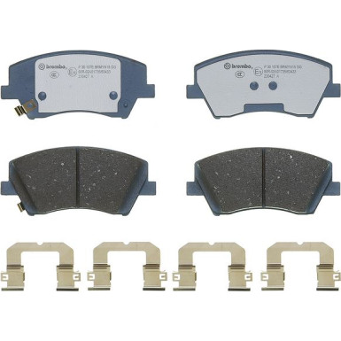 BREMBO Bremsklötze EV VA P 30 107E BREMBO Bremsklötze EV VA P 30 107E