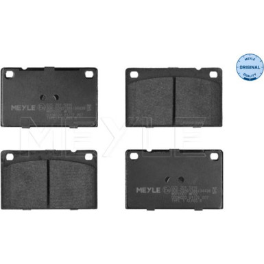 Bremsbelagsatz Volvo S. 240-265 MEYLE-ORIGINAL: True to OE 025 201 5316 Bremsbelagsatz Volvo S. 240-265 MEYLE-ORIGINAL: True to OE 025 201 5316