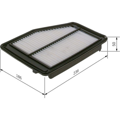 Luftfilter F 026 400 412 Luftfilter F 026 400 412