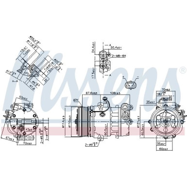 Kompressor PKW Opel Agila A 00 FIRST FIT 890388