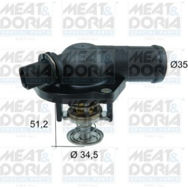 Thermostat, Kühlmittel 92730