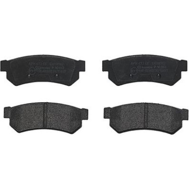 BREMBO Bremsklötze HA P 10 053 BREMBO Bremsklötze HA P 10 053