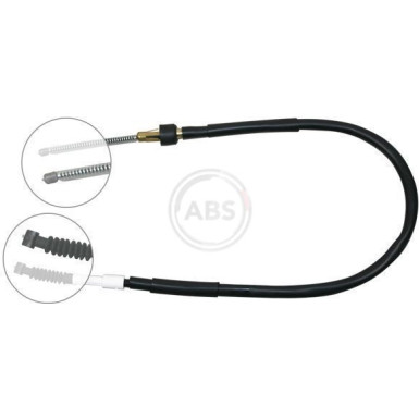 A.B.S. Handbremsseil Seilzug Festellbremse K16327 A.B.S. Handbremsseil Seilzug Festellbremse K16327