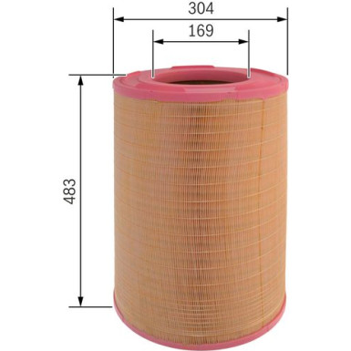 Luftfilter F 026 400 540 Luftfilter F 026 400 540