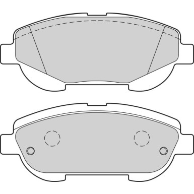 VALEO Bremsbeläge 302622