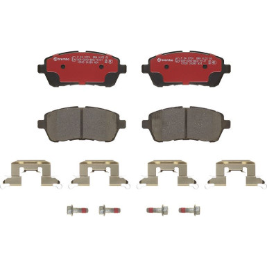 BREMBO Bremsklötze Xtra VA P 24 072X BREMBO Bremsklötze Xtra VA P 24 072X
