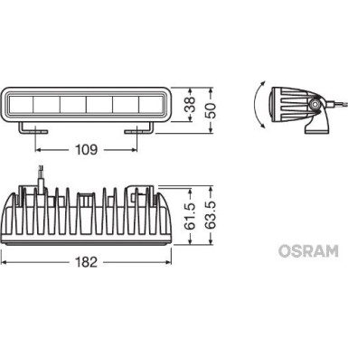 LEDriving LIGHTBAR SX180-SP LEDDL105-SP LEDriving LIGHTBAR SX180-SP LEDDL105-SP