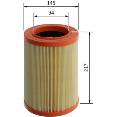 Luftfilter ALFA Giulietta F 026 400 297