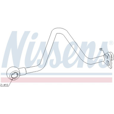 Nissens Ölleitung 935068 Nissens Ölleitung 935068