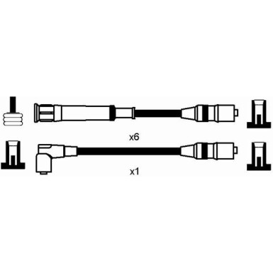 Zündleitungssatz RC-BW218
