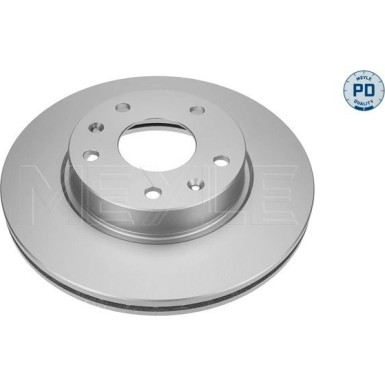 Bremsscheibe Land Rover P. Freelander 1.8-2.5 4X4 98-06 MEYLE-PD: Advanced performance and design 53-15 521 0008/PD