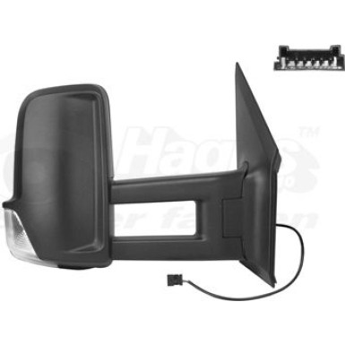 Aussenspiegel re. elek. Verstell. bhz M B Sprinter 906 ->3,5t, 6PIN langer Arm OE A000-810-8519 HAGUS Aussenspiegel re. elek. Verstell. bhz M B Sprinter 906 ->3,5t, 6PIN langer Arm OE A000-810-8519 HAGUS